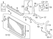 Diagram for Mitsubishi Radiator Support - 1351A148