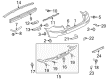 Diagram for Mitsubishi Lancer Bumper - 6410B308