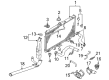 Diagram for Mitsubishi Radiator Support - MN135702