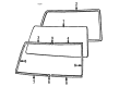 Diagram for Mitsubishi Montero Windshield Washer Fluid Reservoir - MB140837