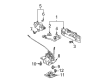 Diagram for Mitsubishi Tailgate Lock - MN169642