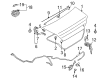 Diagram for Mitsubishi Tailgate Lock - MN126990