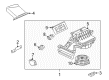 Diagram for Mitsubishi Blower Motor - 7801A115