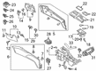 Diagram for Mitsubishi Brake Light Switch - 8606A033