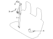 Diagram for Mitsubishi Outlander Seat Belt - 89845W021P