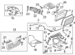 Diagram for Mitsubishi Air Filter - MR571396