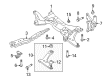 Diagram for Mitsubishi Control Arm Bolt - MU001819