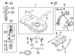 Diagram for Mitsubishi Fuel Filter - 1770A264