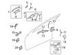 Diagram for Mitsubishi Lancer Door Lock - 5715A672