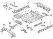 Diagram for Mitsubishi Rear Crossmember - 5253B590