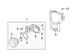 Diagram for Mitsubishi 3000GT Car Bulbs - MS820964