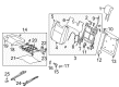 Diagram for Mitsubishi Outlander Seat Covers - 6902B400YA
