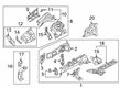 Diagram for Mitsubishi Front Cross-Member - 5220H883