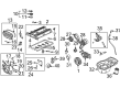 Diagram for Mitsubishi Belt Tensioner - MN119896