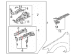 Diagram for Mitsubishi Front Cross-Member - 5220C560