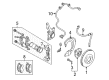 Diagram for Mitsubishi Endeavor ABS Sensor - 4670A368