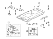 Diagram for Mitsubishi Outlander Interior Lights - 8401A009YA