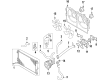 Diagram for Mitsubishi Engine Cooling Fan - 1355A095