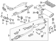 Diagram for Mitsubishi Exhaust Pipe - 1570C830