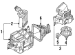 Diagram for Mitsubishi Blower Motor Resistor - MB657428