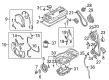 Diagram for Mitsubishi Dipstick - MR994082