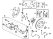 Diagram for Mitsubishi Spindle Nut - MB515403