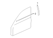Diagram for Mitsubishi Lancer Door Moldings - 5727A006