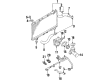 Diagram for Mitsubishi Eclipse Radiator Hose - MR127815