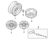 Diagram for Mitsubishi Alloy Wheels - 4250B694