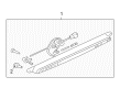 Diagram for Mitsubishi Outlander Third Brake Light - 8334A003