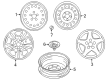 Diagram for Mitsubishi Galant Alloy Wheels - MR244927