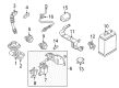Diagram for Mitsubishi EGR Valve - MD353689