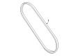 Diagram for Mitsubishi Outlander PHEV Drive Belt - 1340A130