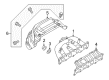 Diagram for Mitsubishi Exhaust Manifold - 1555A476