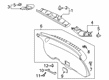 Diagram for Mitsubishi Door Screws - MF913040