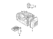 Diagram for Mitsubishi Automatic Transmission Filter - MD758684