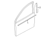 Diagram for Mitsubishi Mirage G4 Door Moldings - 5727A267