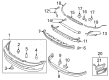 Diagram for Mitsubishi Lancer Bumper - MR972505