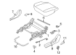 Diagram for Mitsubishi Lancer Seat Switch - MR648780