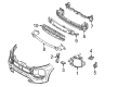 Diagram for Mitsubishi Outlander Bumper - 6400L447