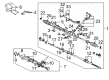 Diagram for Mitsubishi Tie Rod - 4422A044