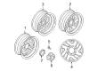 Diagram for Mitsubishi Montero Wheel Cover - MR150561