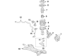 Diagram for Mitsubishi Strut Mounts - 4060A134