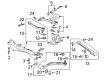Diagram for Mitsubishi Radius Arm - MR594607