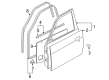 Diagram for Mitsubishi Montero Sport Weather Strip - MR313747