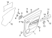 Diagram for Mitsubishi Mirage Weather Strip - 5736A297