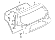 Diagram for Mitsubishi Liftgates - 5801A504