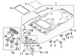 Diagram for Mitsubishi Outlander PHEV Dome Light - 8401A364YA
