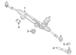 Diagram for Mitsubishi Raider Tie Rod End - 52013468AD