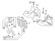 Diagram for Mitsubishi Transmission Oil Cooler - 2920A103